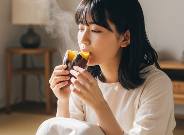 焼き芋は蒸してから焼くと美味しくなる？
