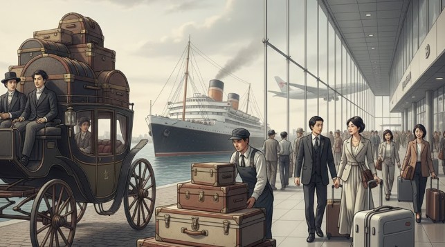 馬車時代から航空機時代へ至る語源と歴史
