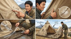 買い替え時期を判断する生地の劣化やベタつきの兆候