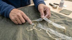 シームテープの剥がれから判断する買い替え時期