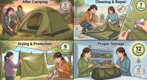 ポリエステルテントの寿命を延ばす手入れと保管術