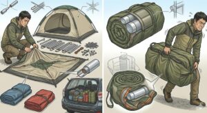 収納サイズが大きく車内の隙間に入らない不便さ