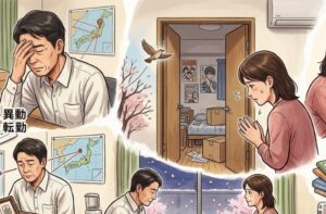 年度末に向けた家庭環境の変化と別れの関係