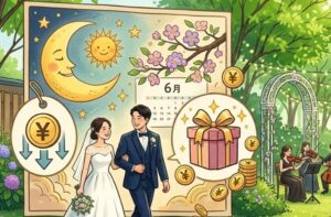 6月の挙式を選ぶメリットと費用面の優遇