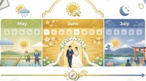 ジューンブライドの期間はいつからいつまでなのか