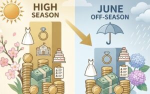 費用面でのジューンブライドのメリットと割引プラン