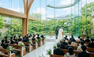 梅雨の時期に最適な全天候型会場とゲストへの配慮