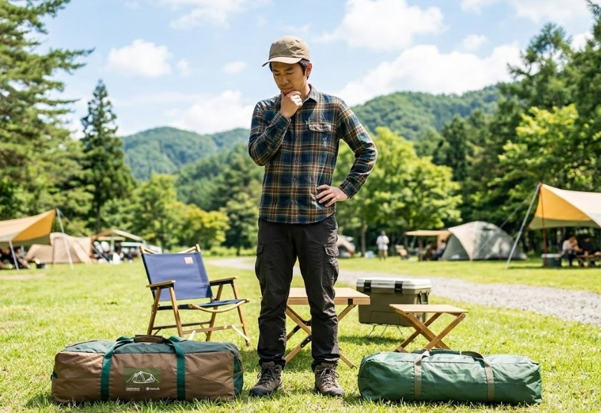 デイキャンプならテントとタープどっちがいい？