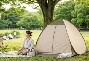 赤ちゃん連れのデイキャンプでテントとタープはどっち