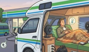 電源供給を活かすための延長コードと寒さ対策