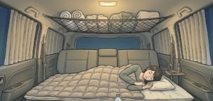 軽自動車でもぐっすり眠るための空間配置のコツ
