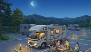 心理的ストレスを軽減するRVパークなどの場所選び