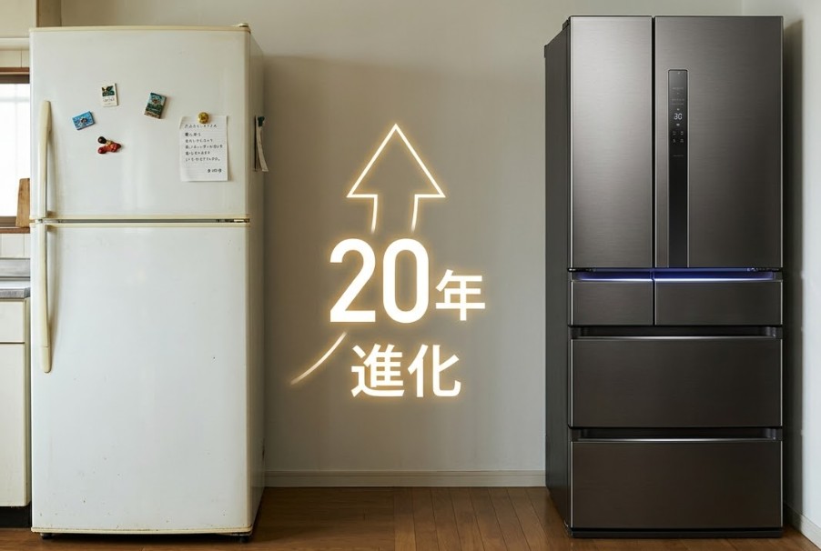 冷蔵庫の寿命が20年？