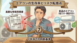 故障した際の修理費用相場と損益分岐点の見極め方