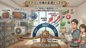 エアコンの2027年問題による製品価格の高騰予測