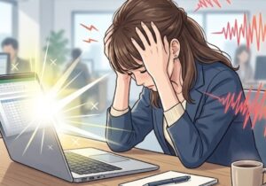 偏頭痛で会社を休む理由と正当な伝え方のポイント