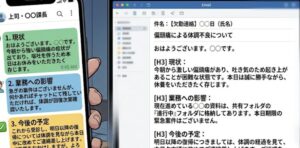 上司へ送るメールやチャットでの報告用例文