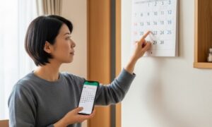 インフルエンザなどの発症日と解熱日の計算方法